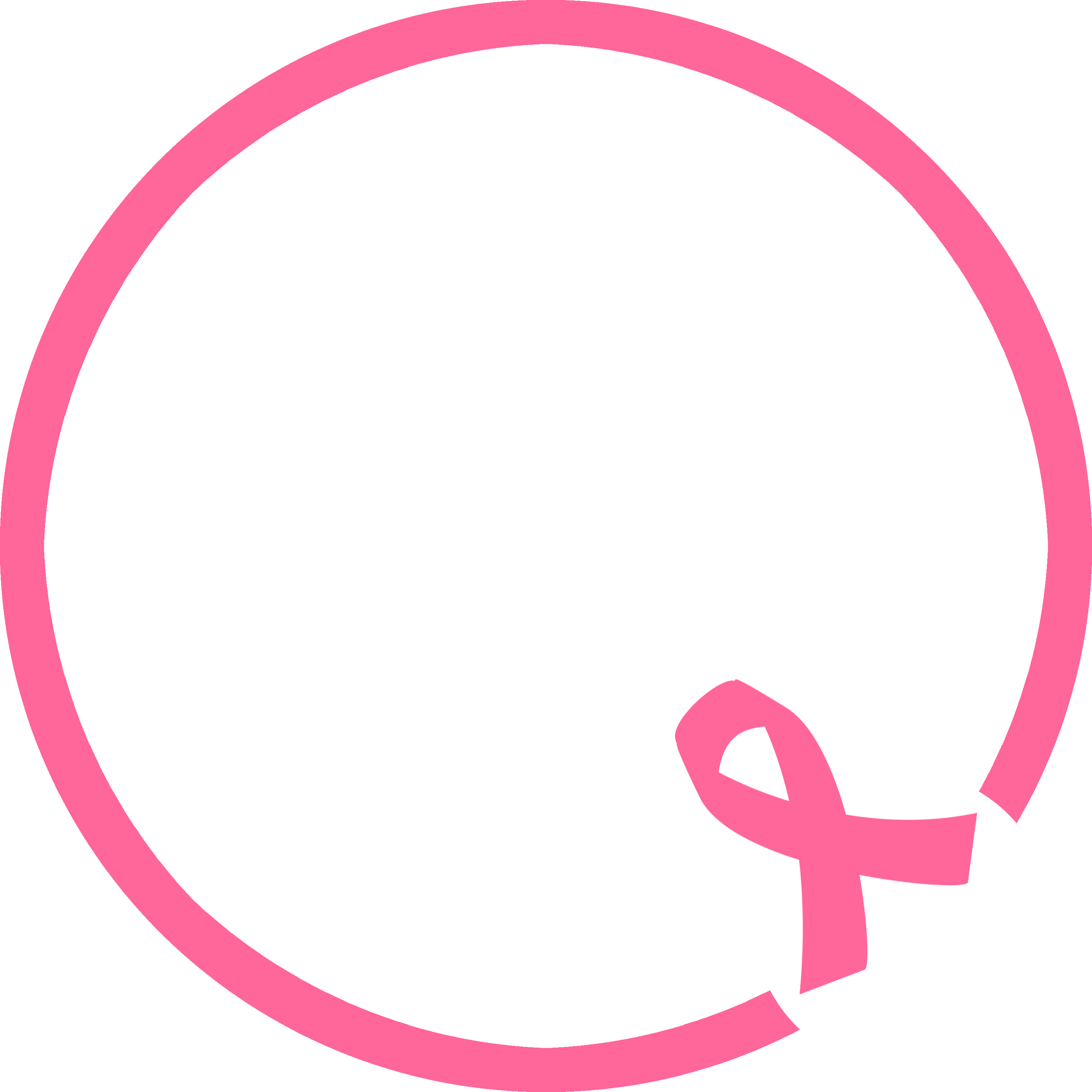 Breast Cancer Awareness custom ring overlay